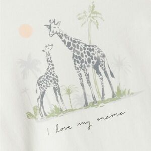 Baby GAP I love my momma giraffe onesie 6-12 months